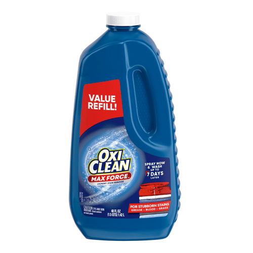OxiClean Max Force Laundry Stain Remover Spray Refill, 48 fl oz​