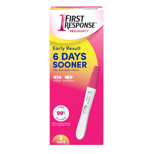 FIRST RESPONSE Early Result Pregnancy Test, 3 Pack (Packaging & Test Design May Vary)