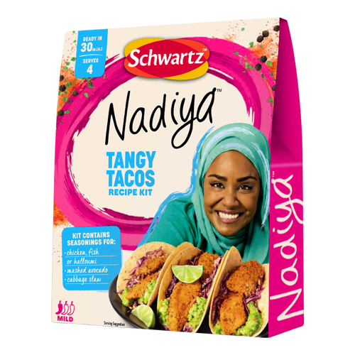 Schwartz x Nadiya Tangy Tacos Recipe Kit