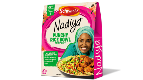 Schwartz x Nadiya Punchy Rice Bowl Recipe Kit