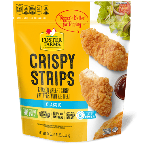 Foster Farms Crispy Chicken Strips - 24 oz