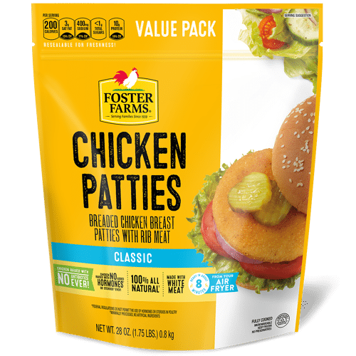 Foster Farms Chicken Value Patties