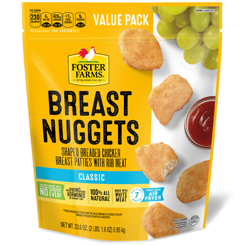 Foster Farms Chicken Breast Nuggets Value Pack - 2 lbs