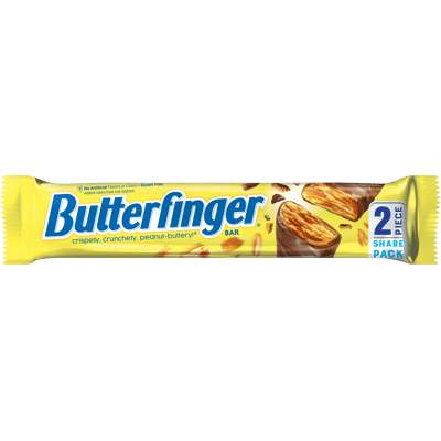 Butterfinger: Chocolatey, Peanut-Buttery, Share Size Candy Bars, 3.7 oz, Share Pack