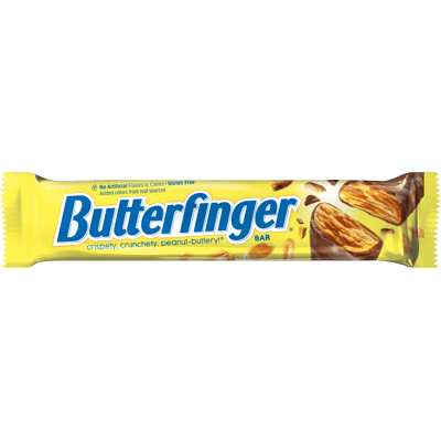 Butterfinger Chocolatey, Peanut-Buttery, Full Size Candy Bars, 1.9 oz each