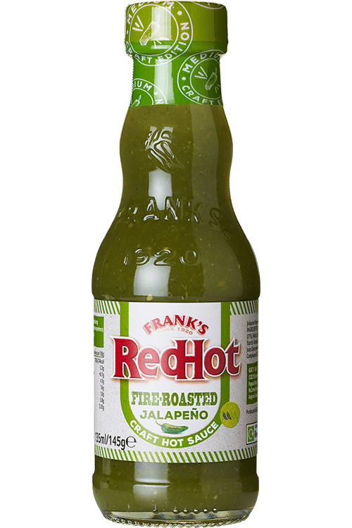 Frank's RedHot Fire-Roasted Jalapeño Craft Hot Sauce
