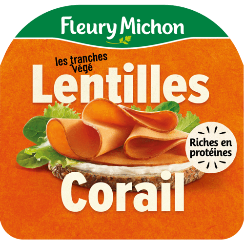 Les Tranches Végé Lentilles Corail